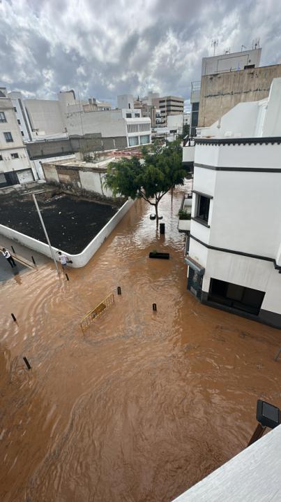 Ayudas para damnificados por inundaciones en Lanzarote