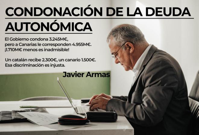 “Canarias no aceptará un reparto injusto en la condonación de la deuda autonómica”