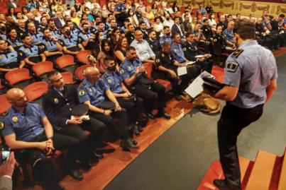La Policía Local entrega 39 medallas al mérito durante la celebración de su patrona