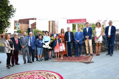 Santa Cruz reconoce la labor del doctor Félix Galera Davidson con una plazoleta