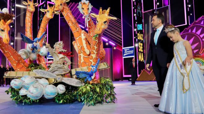 La niña Ione Díaz Serna, elegida Reina Infantil del Carnaval 2023