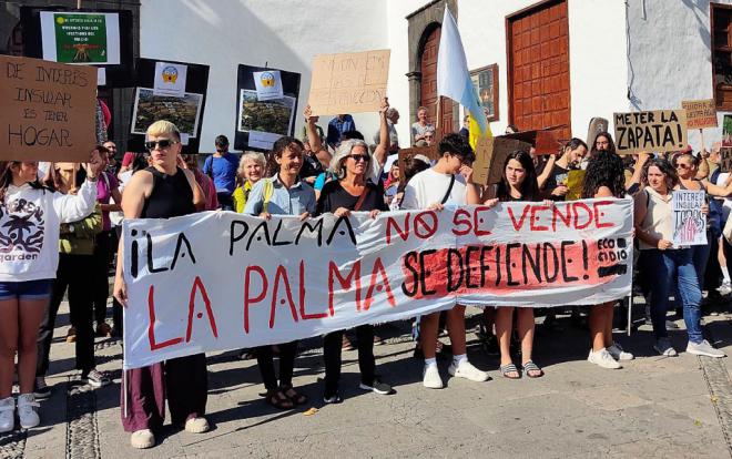 Podemos La Palma reitera su rechazo al “falso” ‘Ecoresort’ y pide “apostar por el cuidado de la Isla”