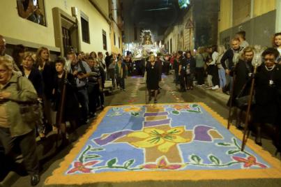 El barrio de El Toscal celebra el 130 aniversario de la calle del Señor de las Tribulaciones