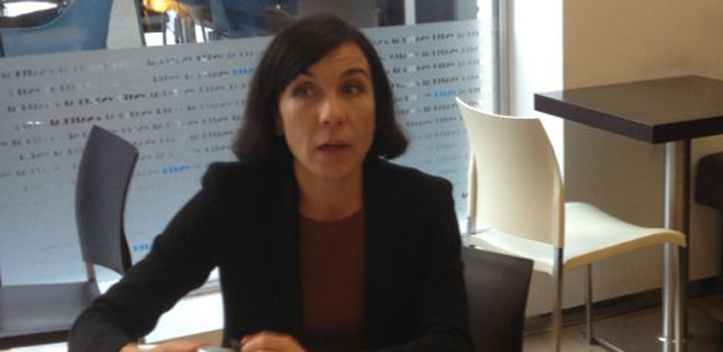 La directora general de Turisme del Govern apoya las terrazas del Born