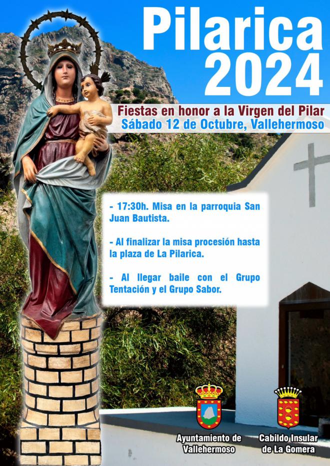 Vallehermoso celebra sus fiestas en honor a la Pilarica