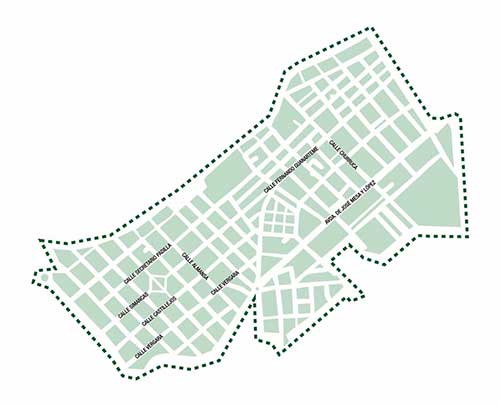La zona verde de Guanarteme ampliará su área de influencia