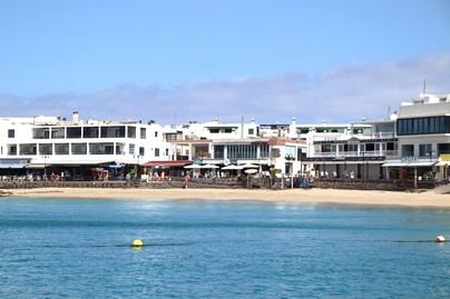 Abierta al baño Playa Blanca