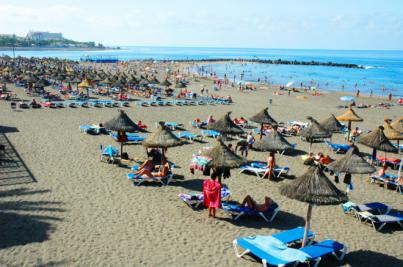 Prohibición del baño en las playas de Troya I y II en Adeje
