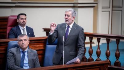 Clavijo critica el bloqueo político del Gobierno y el PP