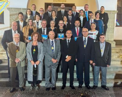 Homenaje a los primeros concejales democráticos en Los Llanos