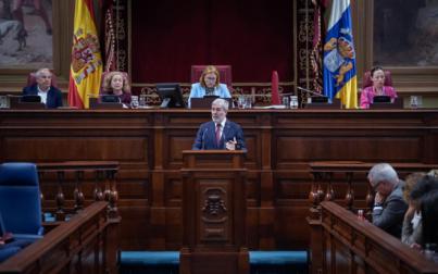 Clavijo pide unidad política para abordar el reto demográfico
