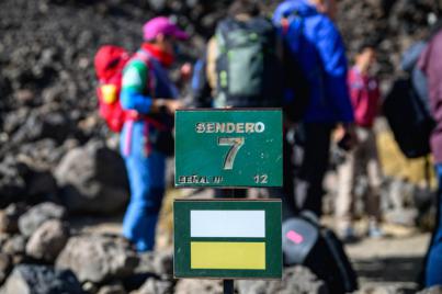 Reabren todos los senderos del Teide, salvo el nº 10 Telesforo Bravo