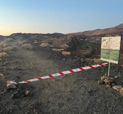 Prohíben transitar por el monte y acceder al pico del Teide
