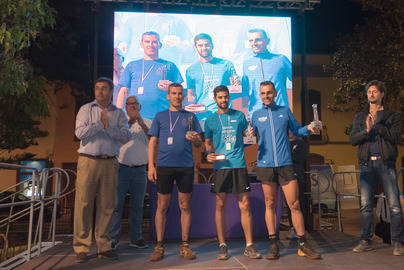 Dailos Curbelo y Carmen Gladys Ortega, ganadores del Trail Nocturno Ciudad de La Laguna
