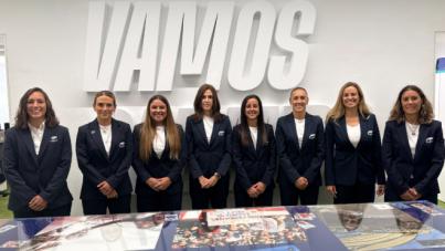 Las directoras de partido de Liga F Moeve ultiman la preparación para el inicio de la temporada