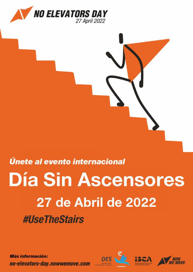 Los alumnos de toda España invitan a la sociedad a ser más activos celebrando el Día Internacional sin Ascensores