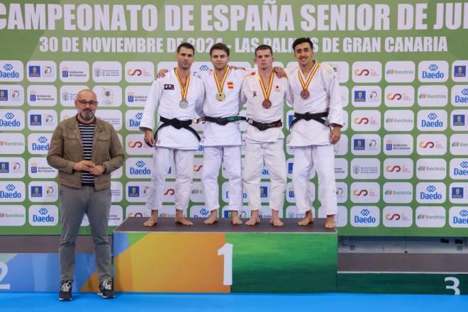 Giovanni Suárez gana bronce en judo en Gran Canaria