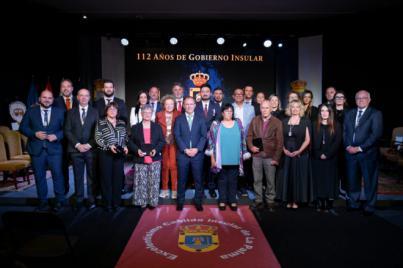 El Cabildo celebra su 112 aniversario reconociendo a nueve entidades y profesionales