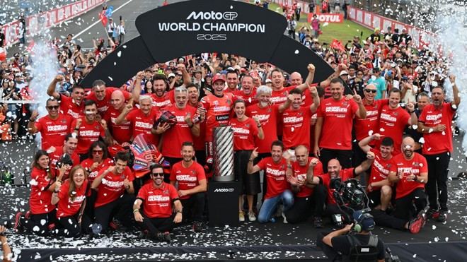 Marc Márquez se corona campeón de MotoGP 2025