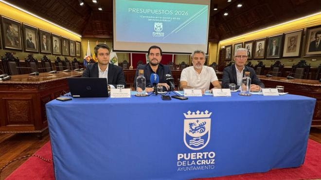Puerto de la Cruz presenta unos presupuestos 2026 históricos