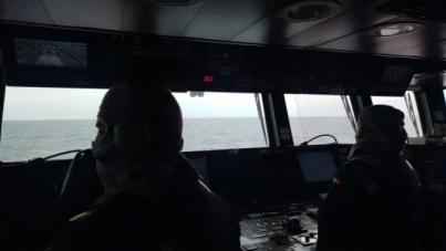 Incautan 7.000 kilos de cocaína en un carguero interceptado frente a Canarias