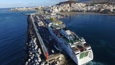 Puertos de Tenerife vuelve a batir de enero a julio los tres millones de pasajeros