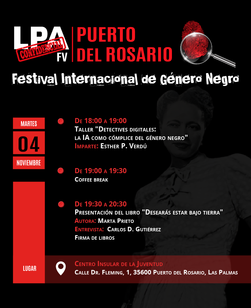 Marta Prieto da el pistoletazo de salida de LPA Confidencial en Fuerteventura