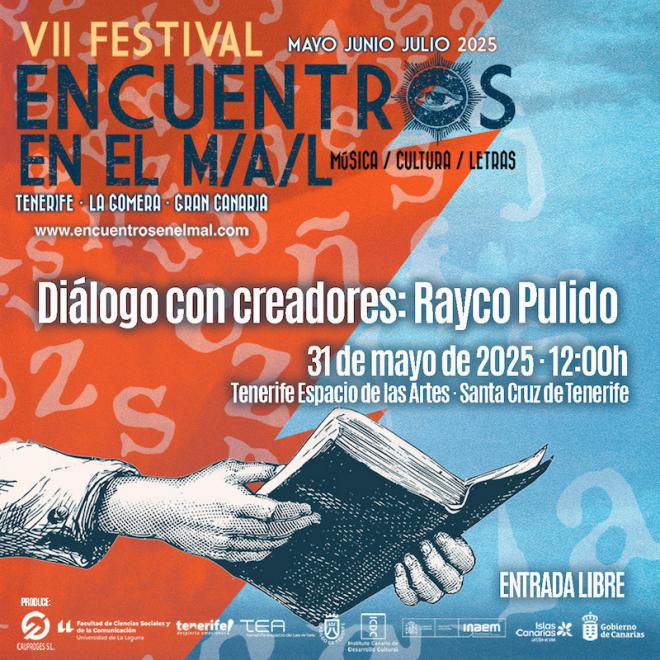 El creador de cómics Rayco Pulido protagoniza Diálogo con Creadores en TEA