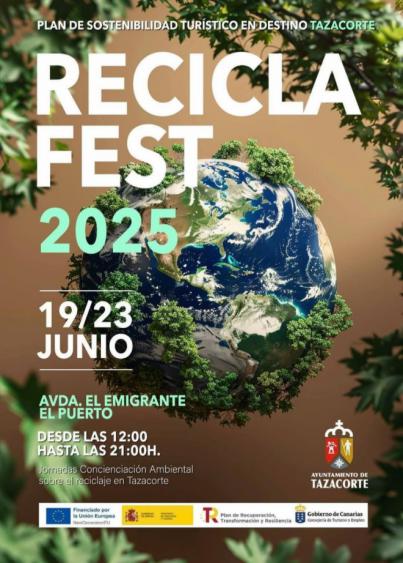 “Recicla Fest”: la Feria del Mar de Tazacorte