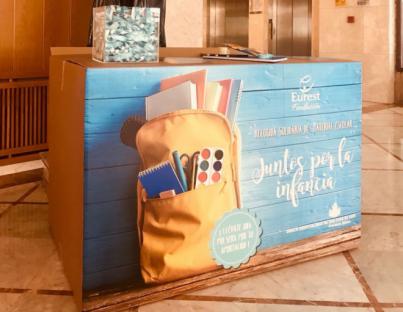 Fundación Eurest lanza una campaña de recogida de material escolar