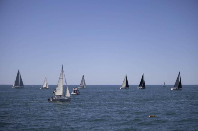 Comienzo de la XXXI Regata Oceánica Palos–La Gomera