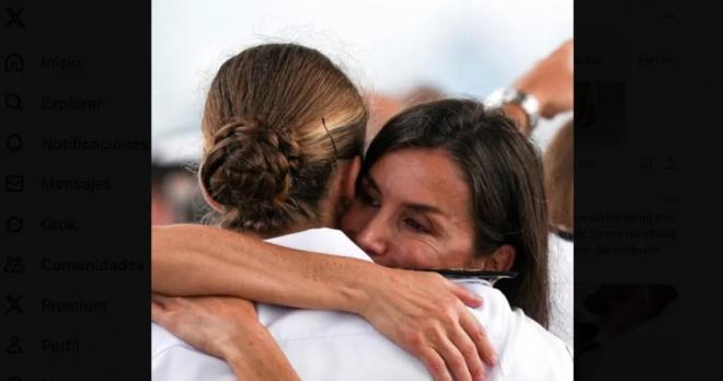 El emotivo reencuentro entre Letizia y Leonor en Panamá