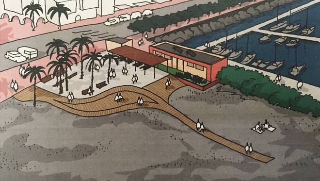 Comienzan las obras de la 'nueva' playa de San Sebastián