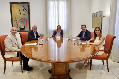 HiperDino se reúne con la presidenta del gobierno balear, Marga Prohens, y consolida su expansión en Mallorca