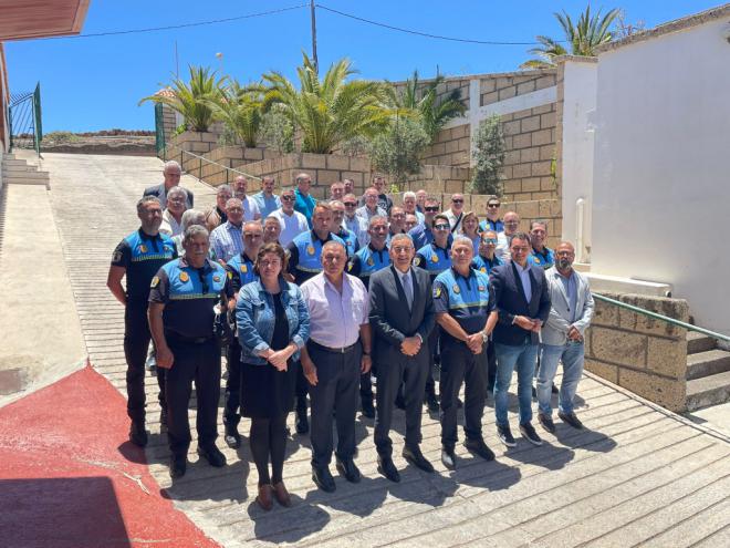 Arico acoge una reunión de coordinación entre los jefes de las Policías Locales de Canarias y los sindicatos