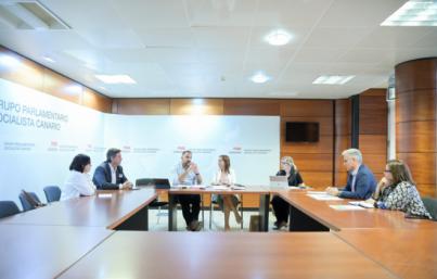 El PSOE Canarias se reúne con colectivos sanitarios para escuchar sus propuestas electorales