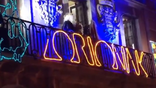 Baltasar la lía en Andoain sobre el secreto de los Reyes Magos