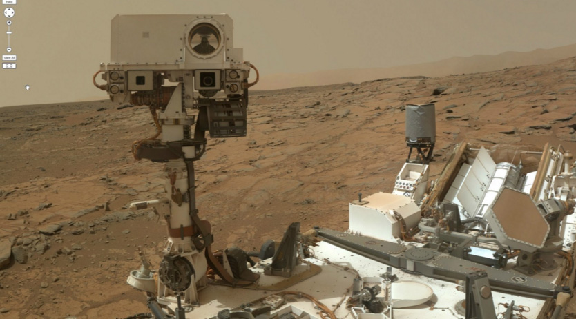 El rover Curiosity se hace un 'selfie' en Marte