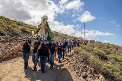 Adeje celebra la Rogativa en honor a la Virgen de La Encarnación