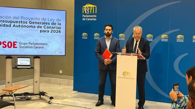 El PSOE anuncia una enmienda a la totalidad a los Presupuestos