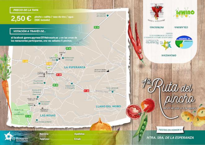 Comienza en La Esperanza la I Ruta del Pincho