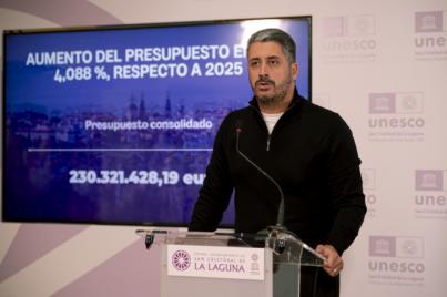 La Laguna alcanza los 218,6 millones de euros en su presupuesto