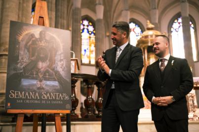 Presentación del cartel de Semana Santa 2026 en La Laguna