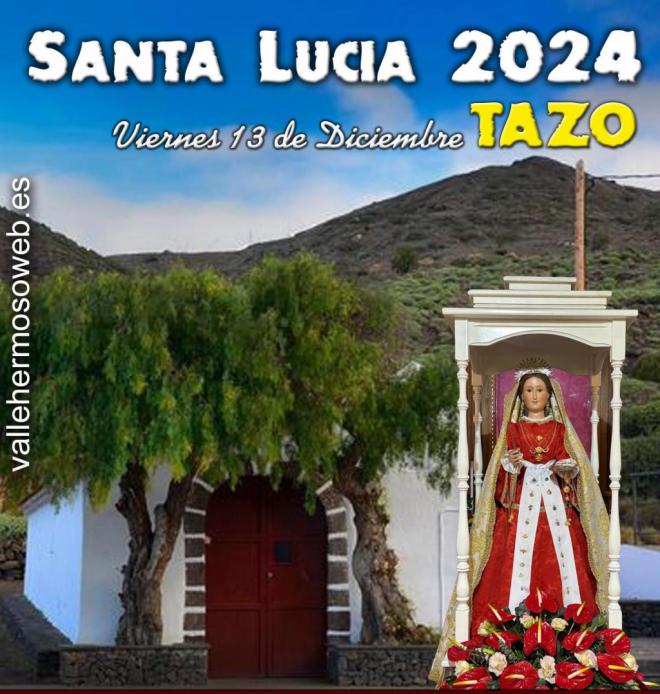 Tazo celebra sus fiestas en honor a Santa Lucía