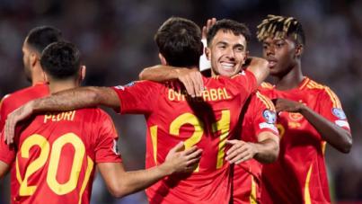 España arrolla a Bulgaria en su primer paso hacia el Mundial