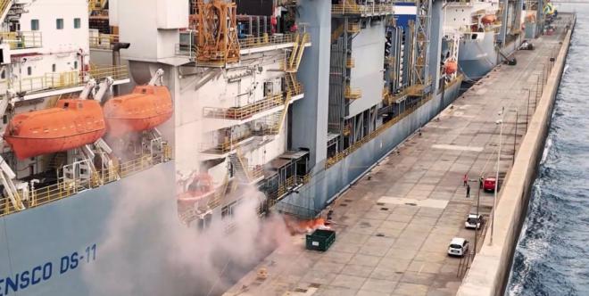 Simulacro de atentado en el Puerto de Las Palmas