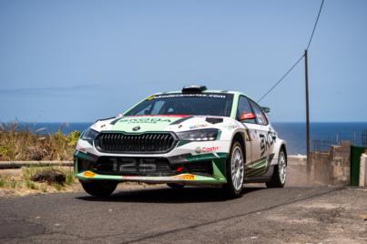 Škoda Canarias logra un doblete en el podio del Rally Ciudad de La Laguna
