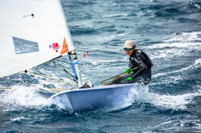 Sofía Hernández, subcampeona de España de ILCA 4