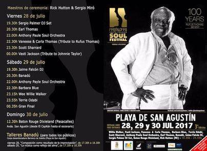 El soul convertirán la Playa de San Agustín en “la playa del alma”