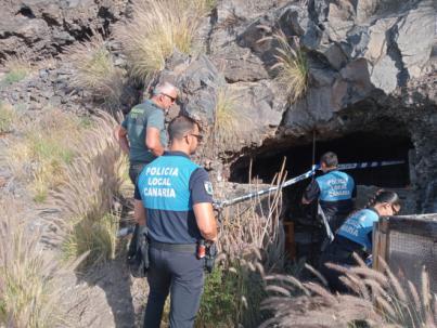 Tazacorte inicia un operativo para desalojar las Cuevas del Time ante su ocupación ilegal